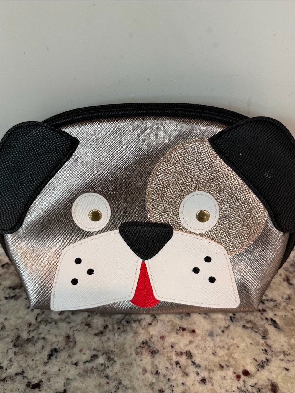 Stella & Max Puppy Dog Cosmetic Bag Makeup Bag